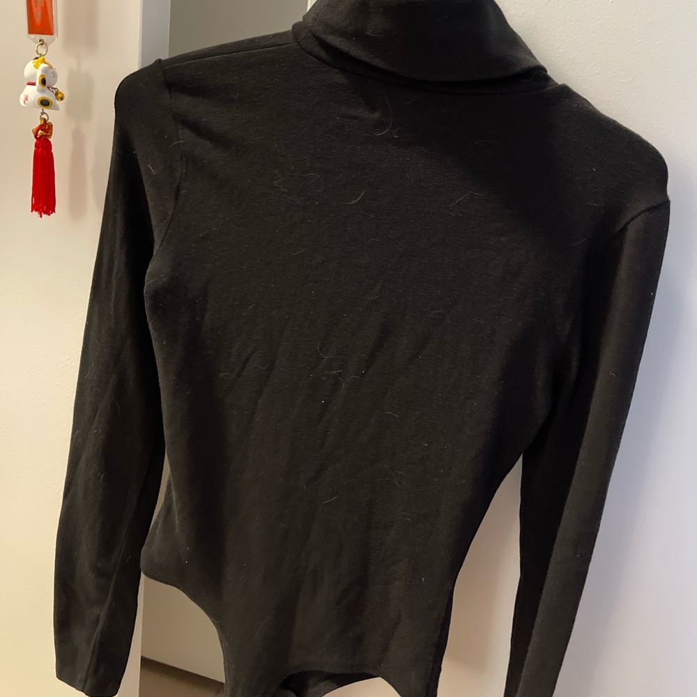 Madewell Classic Black Turtleneck